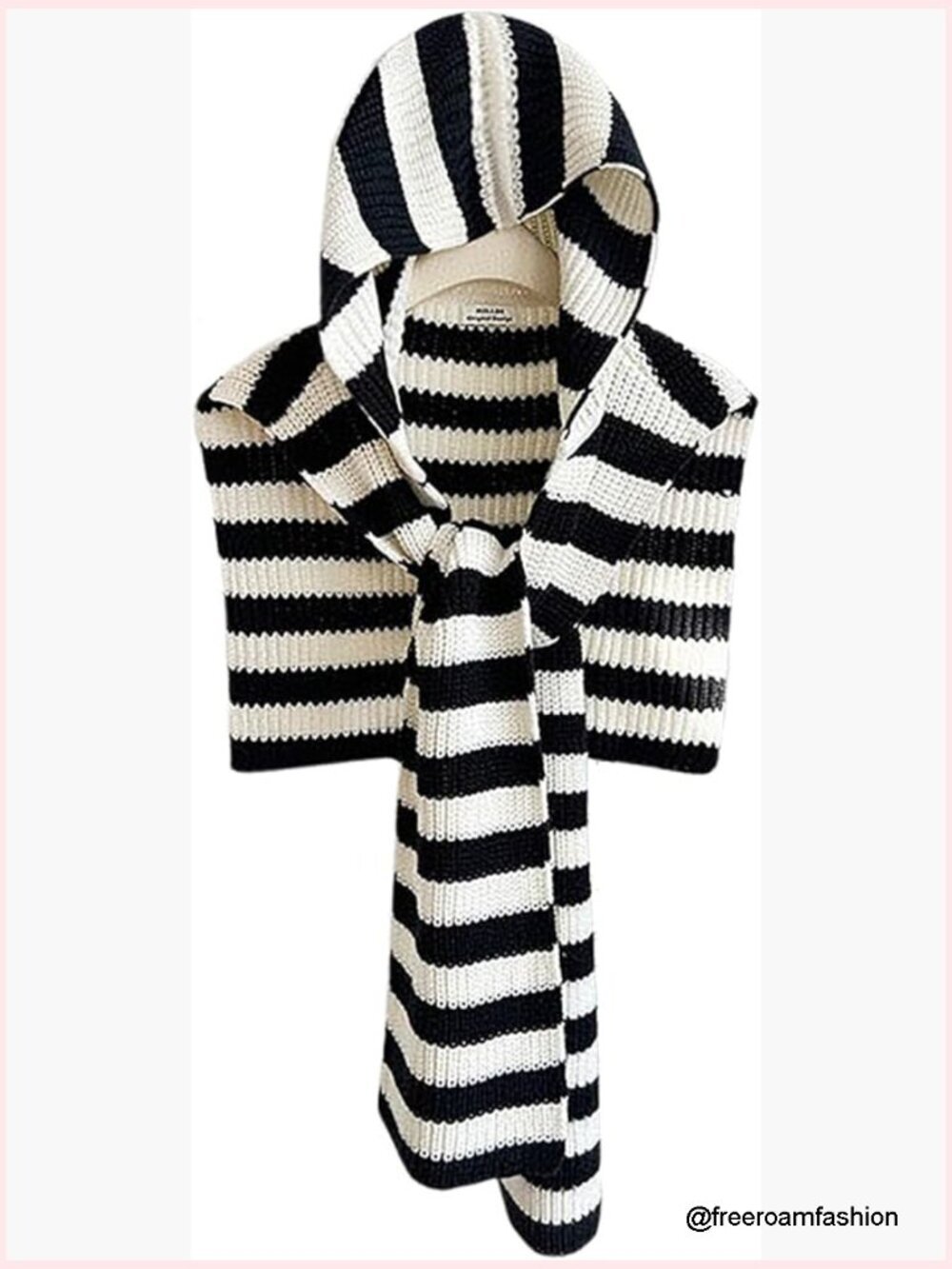 Chunky Knitted Shawl Wrap Scarf Cardigan Poncho Women's Winter Pashmina
